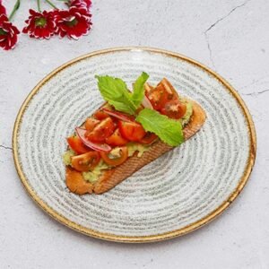 Avocado On Toast With Tomatoes
