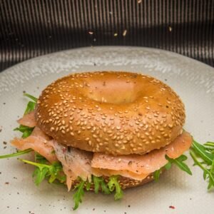 Smoked Salmon & Cream Cheese Bagel