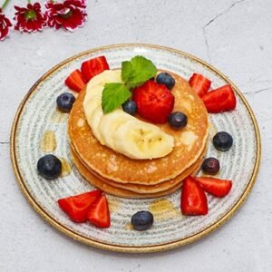 Pancakes with Banana & Berries