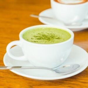 Pistachio Green Tea Latte