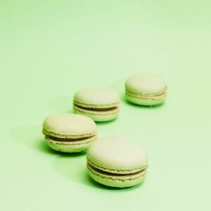 Pistachio Macarons