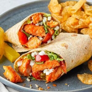 Spicy Chicken Wrap 1